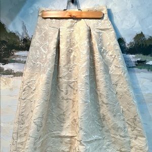 Women’s cream skirt